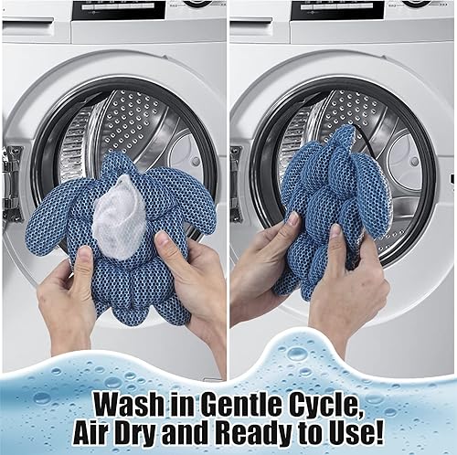 Miniatura 6 de ANSLCA - Absorbedor de espuma para bañera de hidromasaje, esponja limpiadora de tina de hidromasaje, esponjas para absorber aceites, accesorios