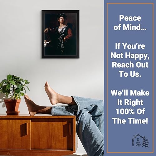 Miniatura 5 de Lost Cabin Clio de Artemisia Gentileschi  Impresión en marco plano negro  Reproducción de pinturas de obras de arte finas  Póster decorativo