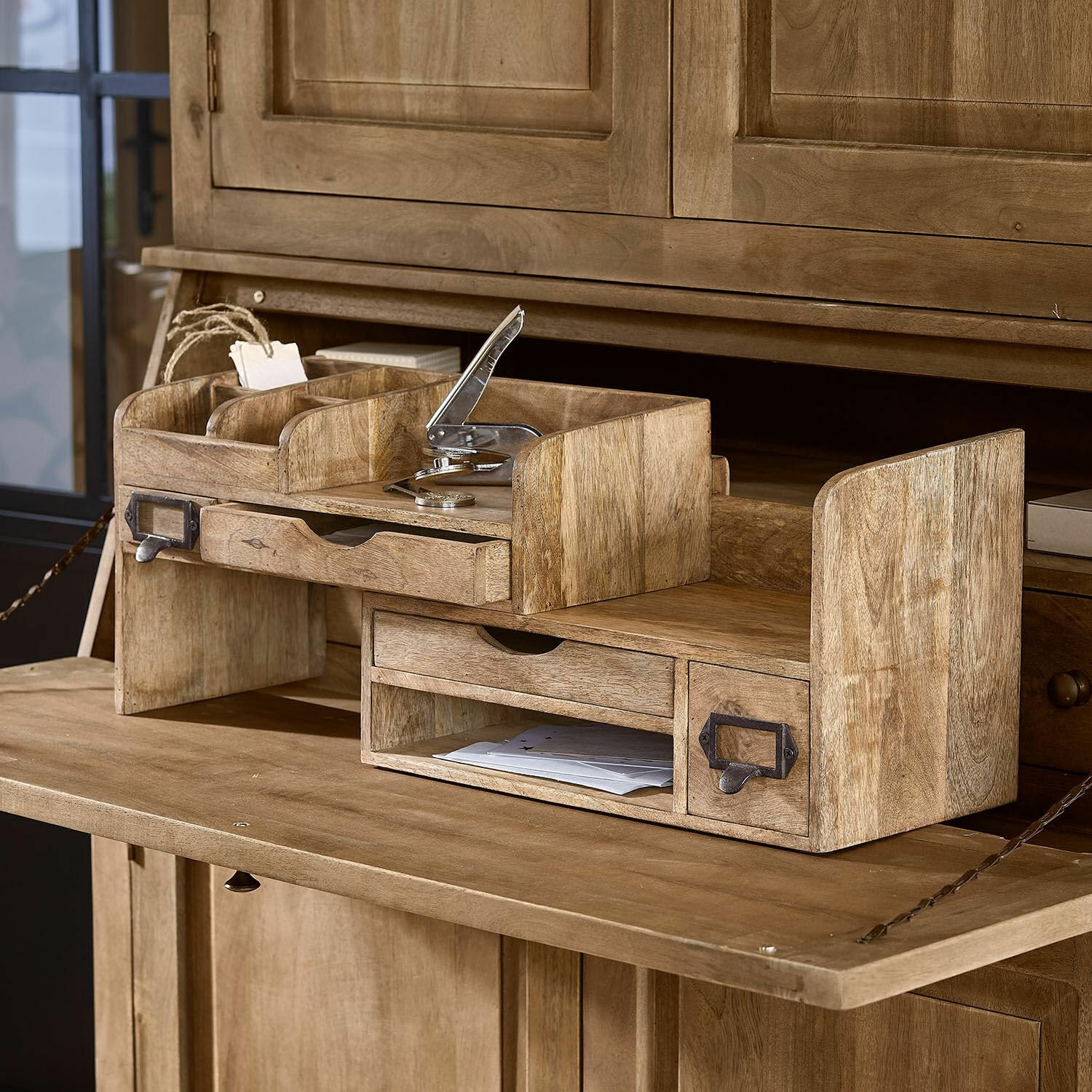 Loberon Organizer Fairhaven, braun