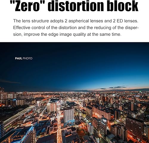 Miniatura 5 de 7artisans Lente de cámara F5.6 de 0.354 in para montura Sony E, lente de cámara sin espejo ultra gran angular de 132 para Sony A7 Series A7R A75