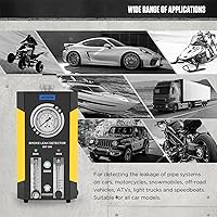 Vista 3 de AUTOOL Detector de fugas de humo automotriz, máquina de humo EVAP con modo dual