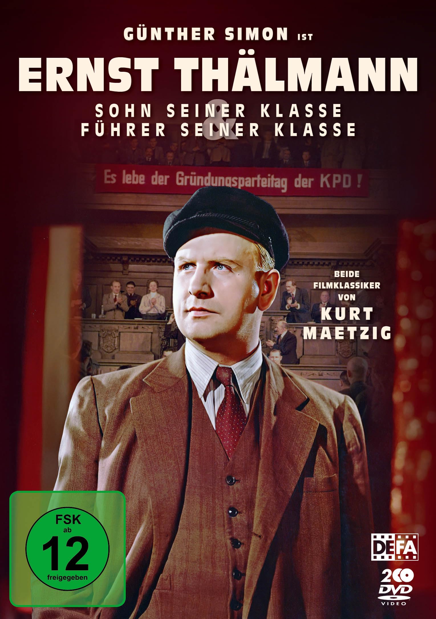 DVD Ernst Thälmann - Películas de la RDA Sohn y Führer seiner Klasse, Edición Importación Alemania