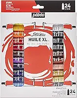 Estojo Tinta Oleo, Pébéo, 668620, 24 Cores 12ml