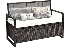 70-Gallon Storage Patio Bench by YITAHOME