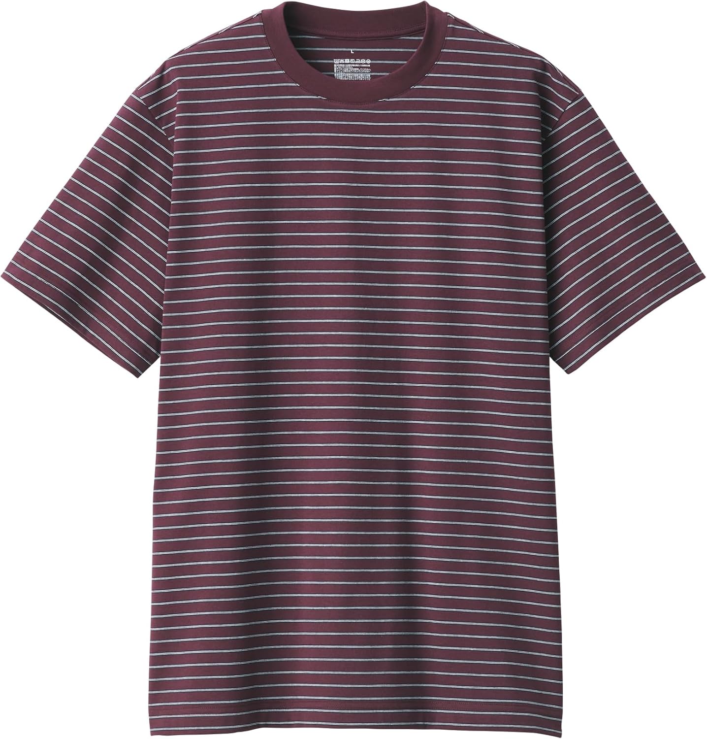 MUJI AB1MKA4S Mens Cotton Sheeting Knit Crew Neck Russia Ubuy - Main Image