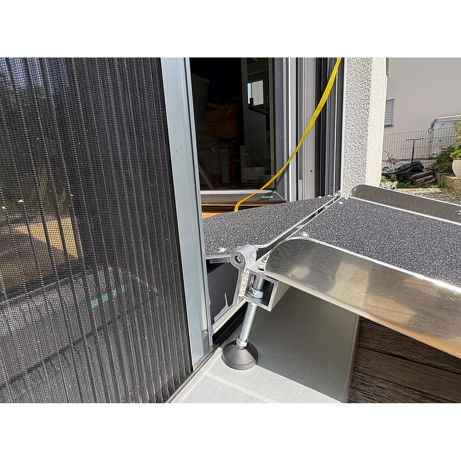 kaiserkraft | Rampe | Höhenverstellbar, Tragfähigkeit 300 kg, LxB 1200 x 760 mm