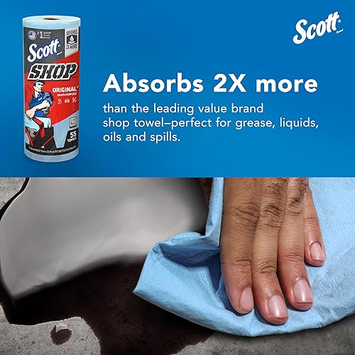 Miniatura 6 de Toallas Scott Shop Towels de Kimberly Clark Azul 1650