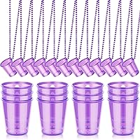 Vista 11 de 24 piezas de chupito en collar de cuentas, collar de taza de chupito de plástico, despedida de soltera, equipo, suministros para hombres y mujeres