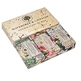 Trio Gift Box (3 Bars) - 7oz Lavender, English Rose, Frangipani Gardenia Scented Moisturizing Triple Milled Natural Soap Bars - Pure Plant Oil Soap Bars for All Skin Types