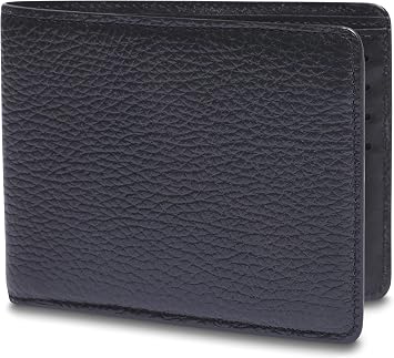 Bosca ITALIA Slim 8-Slot Mens Pocket Wallet Made In Italy, Monfrini Collection