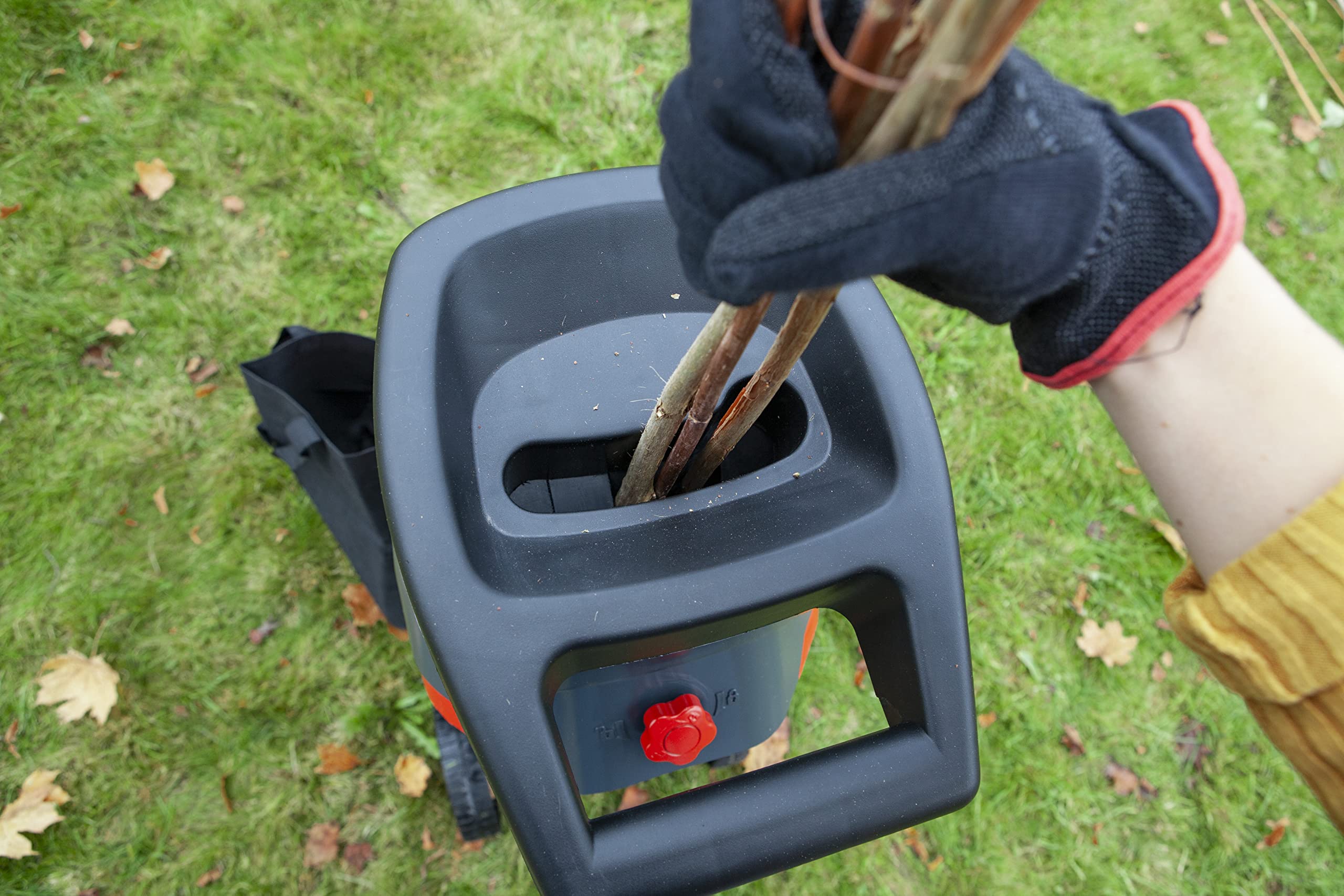 AL-KO MH 2500 Slice rozdrabniacz do noży o mocy 2500 W, maks. grubość gałęzi 40 mm, pojemnik 50 l, szary