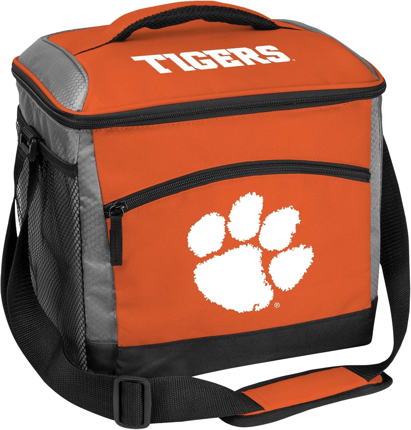 Rawlings NCAA Soft Sided Insulated Cooler Bag, 24-Can Capacity, Clemson Tigers,10223010111,Orange : Everything Else