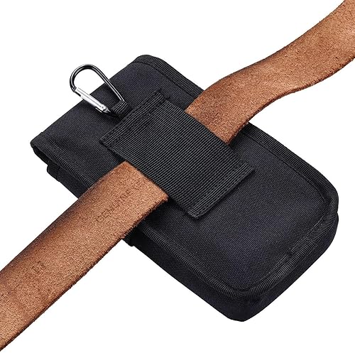 Miniatura 8 de Riñonera para cinturón  Cangurera para teléfono celular  Bolsa Oxford para correr con mosquetón  para teléfono celular, dinero para mujeres,