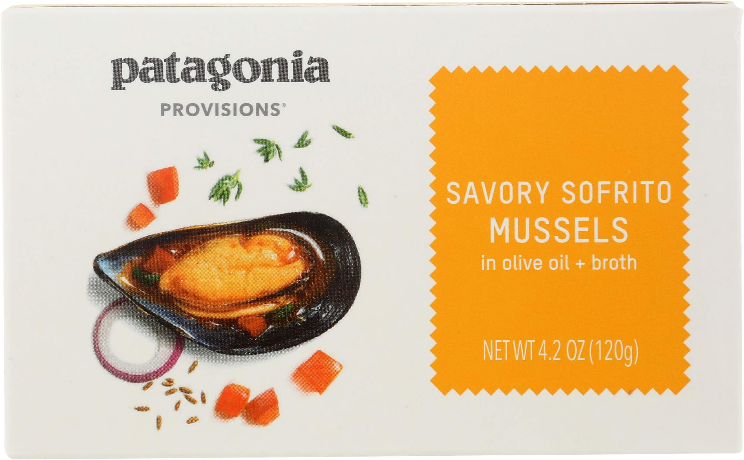 PATAGONIA PROVISIONS Savory Sofrito Mussels, 4.2 OZ