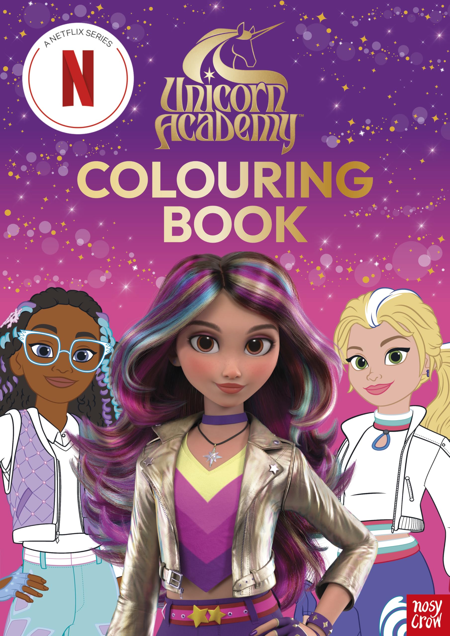 Unicorn Academy Colouring Book by Nosy Crow Ltd PAPERBACK 9781805135692
