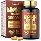 19 in 1 NMNH (Dihydronicotinamide Mononucleotide) 1000mg Per Serving, NAD Supplement Boost NAD+, NAD Resveratrol Supplement with Quercetin, Berberine for Healthy Aging, Energy, 90 Capsule