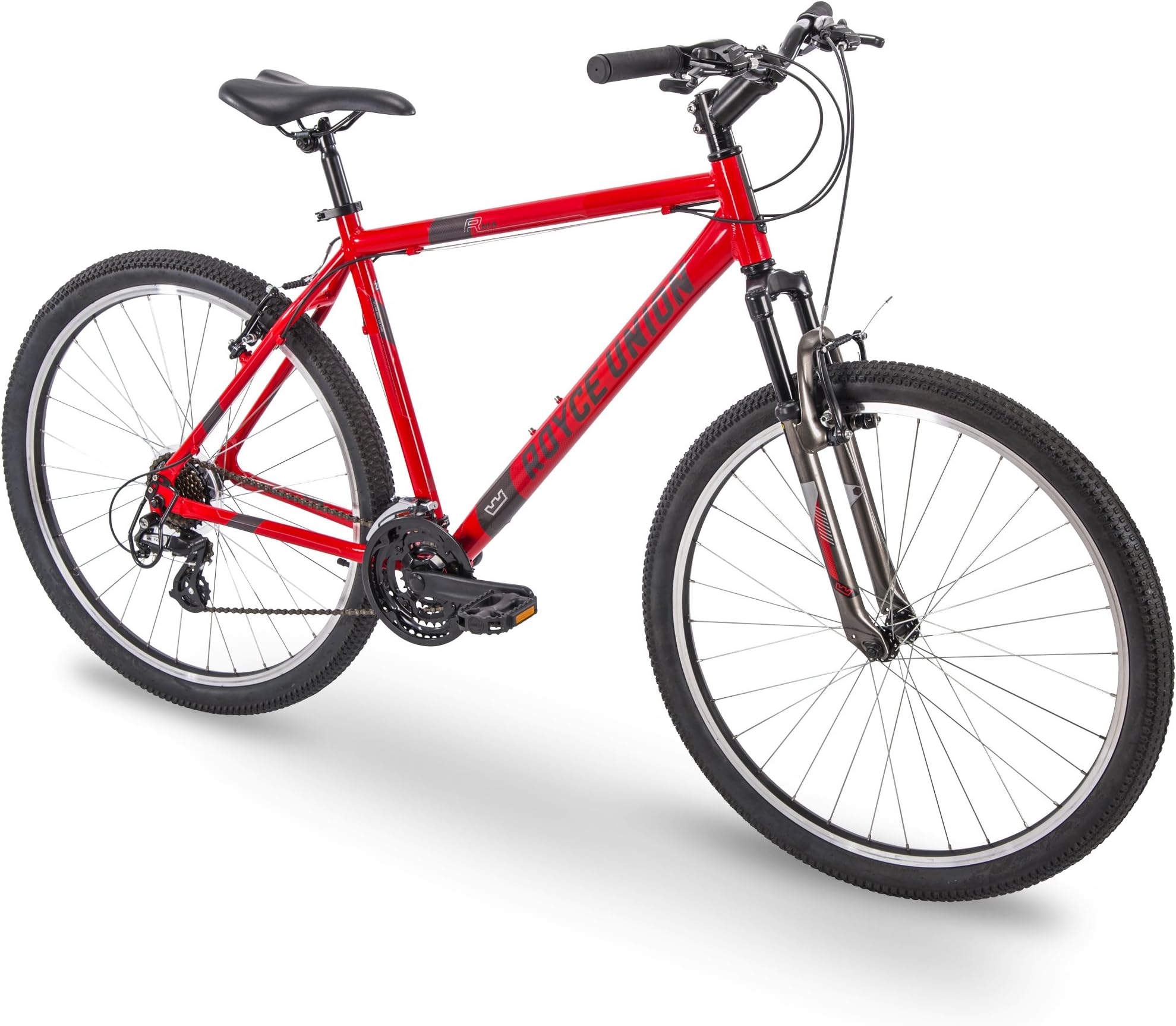 ROYCE UNIONRMA 27.5" Mens 21-Speed All-Terrain Mountain Bike, 18" Aluminum Frame, Trigger Shift, Red