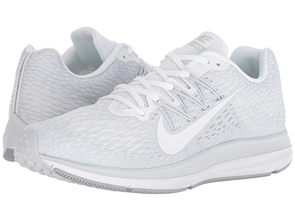 

Nike Air Zoom Winflo 5 (White/White/Wolf Grey/Pure Platinum) Men's Running Shoes