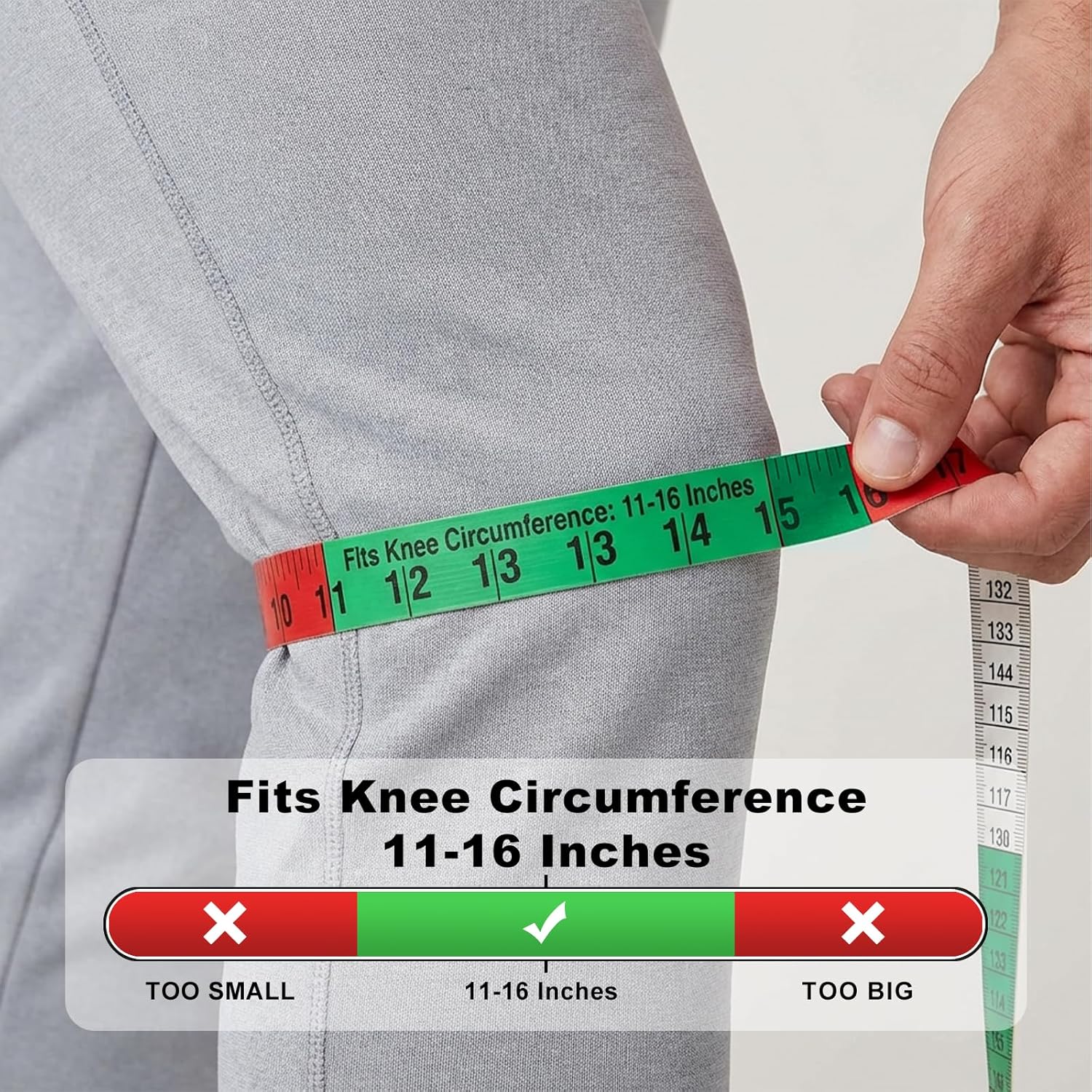 Cordless Heated Knee Massager with Vibration, 5000mAh Knee Brace for Joint Pain Relief, Contoured Knee Wrap with Complementary Red Light & Smart Digital Controller