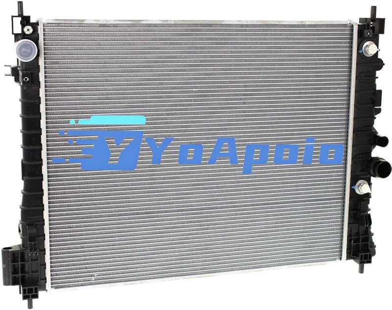 Radiador de alumínio YoApoio para Buick Encore e Chevrolet Trax 1.4L Turbo – 1 unidade