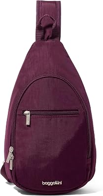 Daily Sling - Lightweight 12.6"x7.5" Sling Crossbody Bag with Convertible Adjustable Shoulder Strap