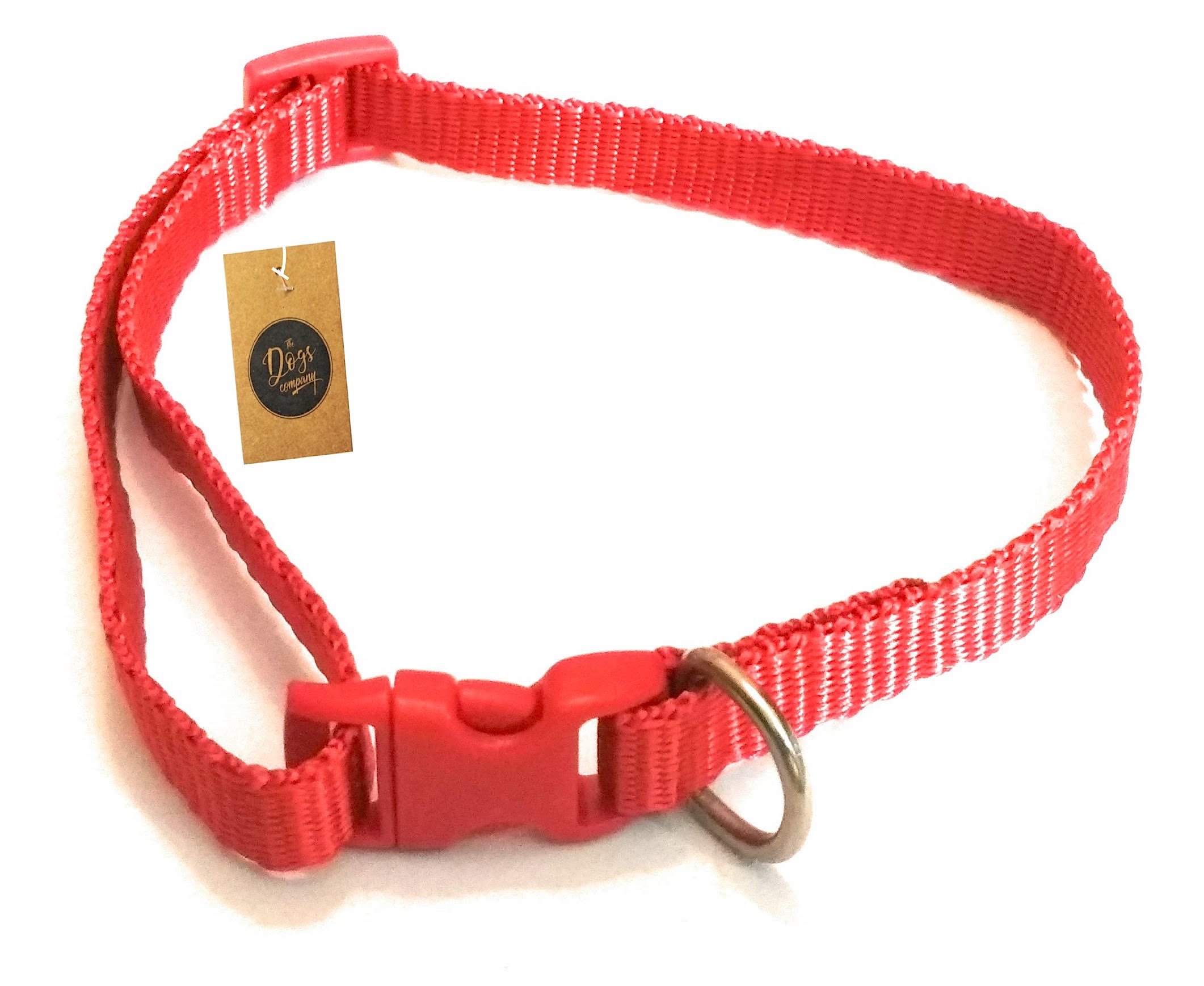 The Pets Company Cat Collar with Bell, Red (X-Small)
