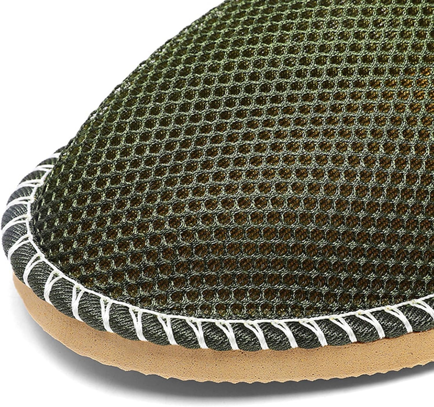 [GUREITOJP] ドライビングシューズ メッシュ エスパドリーユ メンズ 亜麻 無地 スリッポン 夏用 ジュートソール ローカ