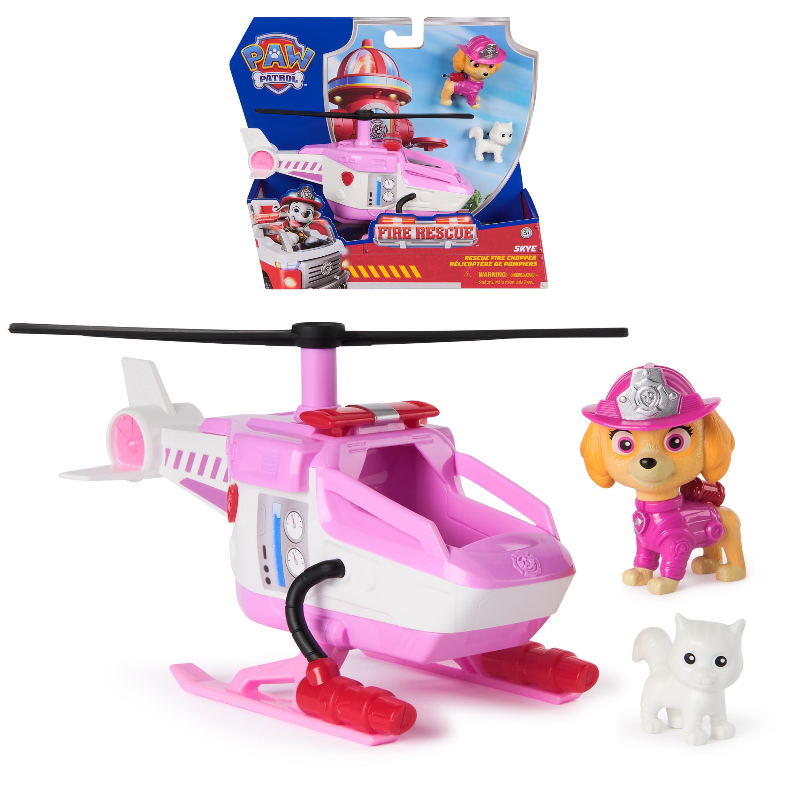 Paw Patrol Fire Rescue -Paw Skye Themed Vehicle