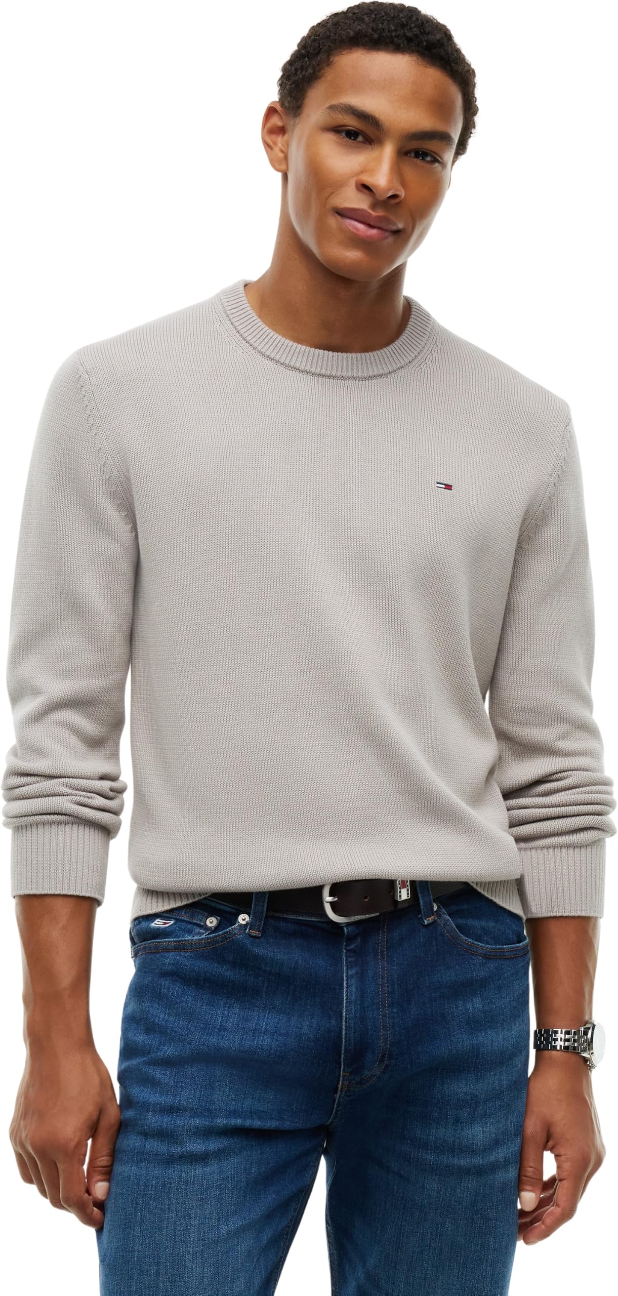 Tommy Jeans Herren Pullover Sweater Slim Fit