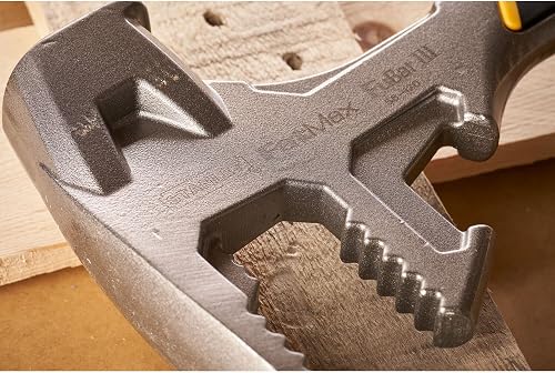 Stanley FatMax FuBar III 55-120 5-in-1 Demolition Tool, Sledge Hammer / Nail Remover / Jaws For Timber / Pry Bar - 5