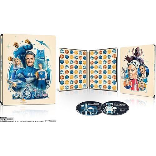 The Fantastic Four: First Steps - UHD/BD Combo + Digital + Steelbook
