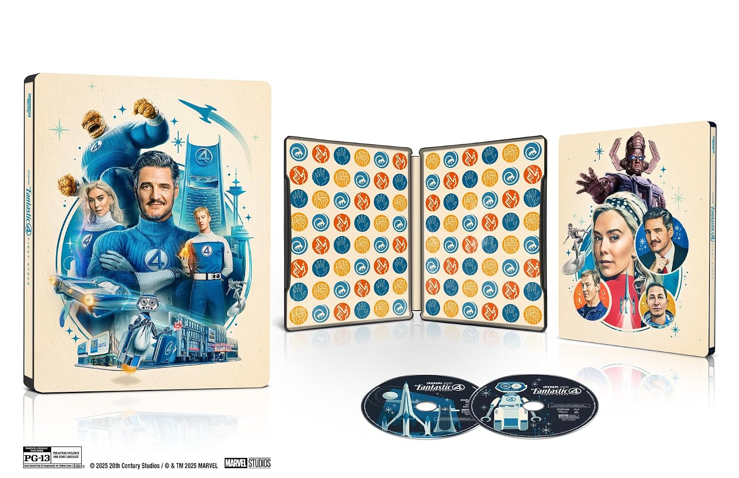 The Fantastic Four: First Steps - UHD/BD Combo + Digital + Steelbook