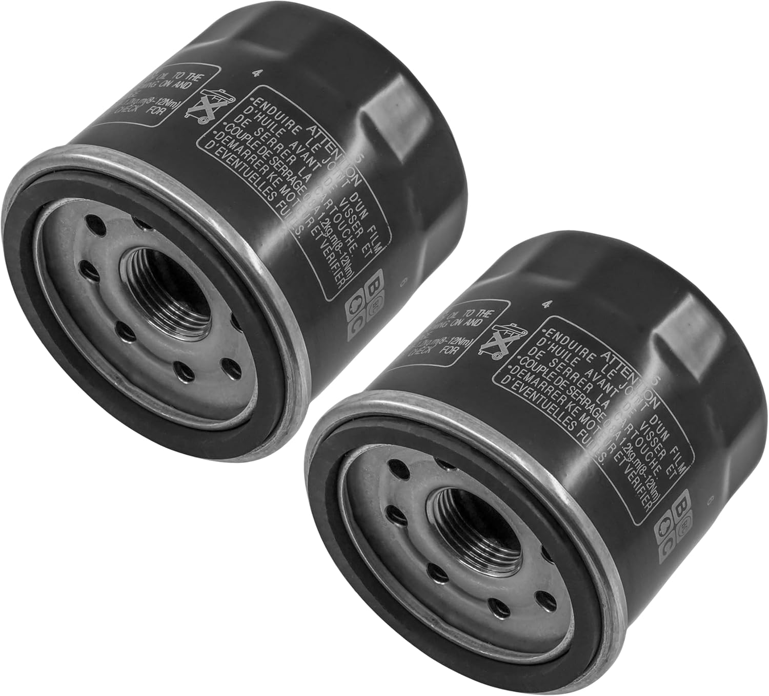 Caltric 2-Pack Oil Filter Compatible with Triumph Thruxton America Speedmaster Scrambler 865 2004-2013