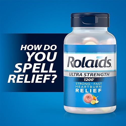 Miniatura 2 de Rolaids Antiácido ultra fuerte 72 tabletas masticables frutas surtidas alivio de la acidez estomacal ultra fuerte