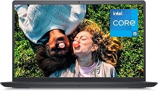 Dell Inspiron 15 3520 Laptop - 15.6" FHD Touchscreen Display, Core i5-1235U, 16 GB DDR4 RAM, 512 GB SSD, Intel Iris Xe Graphics, Windows 11 Home - Carbon Black