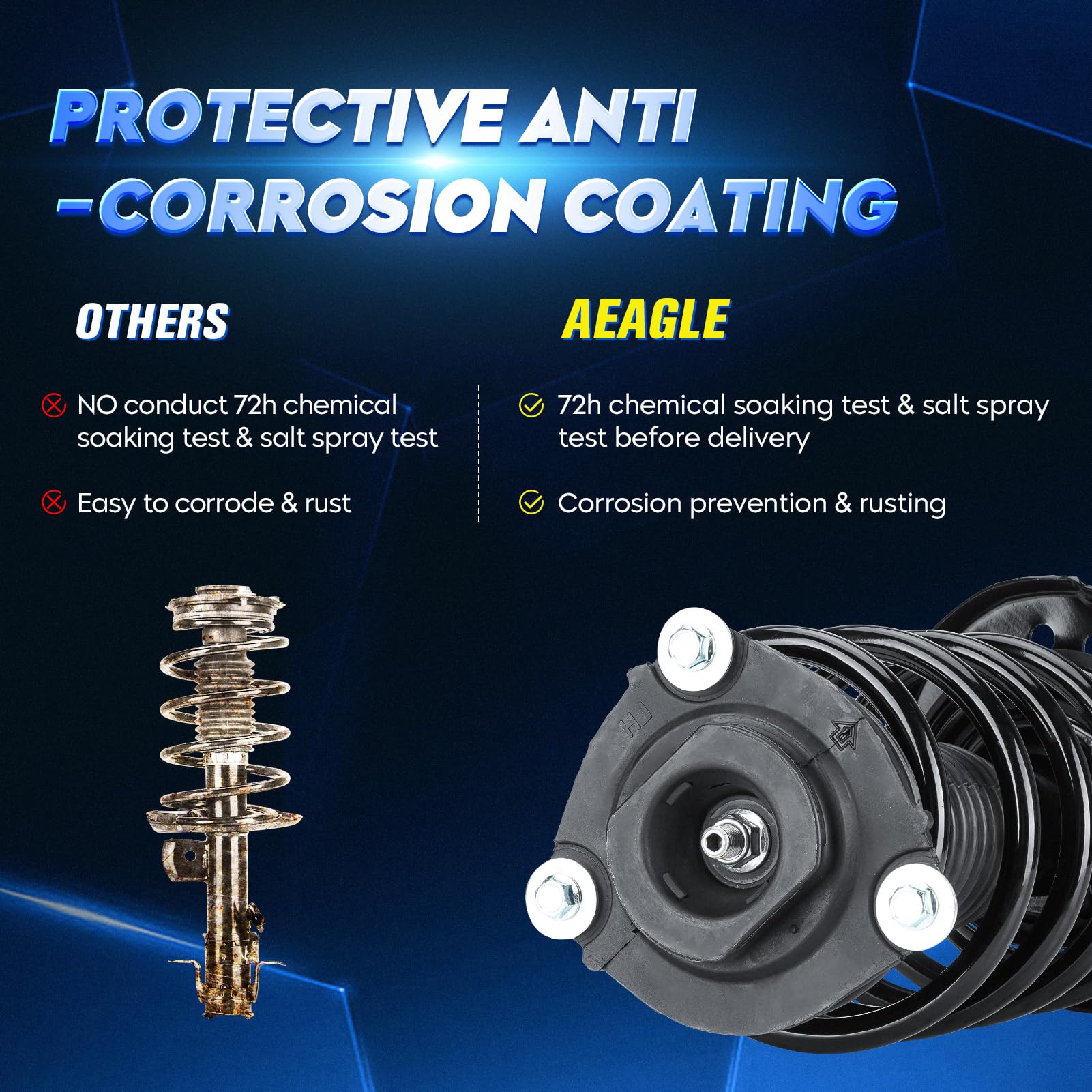 chiii✩⁺˚ Amazon.com: Monroe Quick-Strut 172947 Suspension Strut and Coil