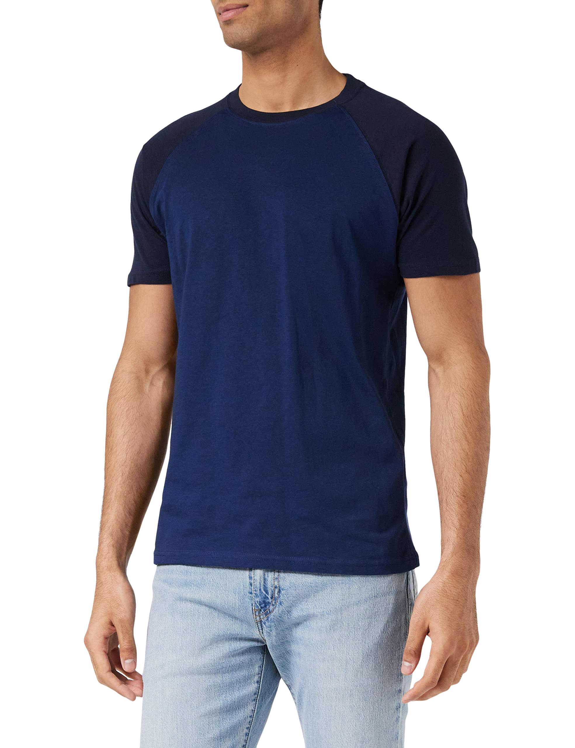 Urban ClassicsMen's Raglan Contrast Tee T-Shirt (pack of 1)