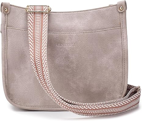 2024 New Womens Crossbody Bag, Shoulder Double Crossbody Bag, Large Capacity Shoulder Bag