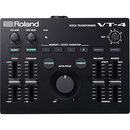 Amazon Roland Vt 4 Voice Transformer ボイストランスフォーマー エフェクター プロセッサー 楽器 音響機器 Amazon Roland Vt 4 Voice Transformer ボイストランスフォーマー エフェクター プロセッサー 楽器 音響機器