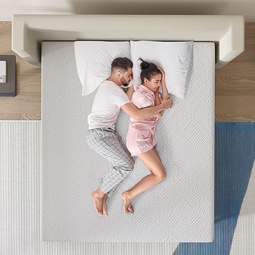 Miniatura 5 de Avenco Colchón Queen de espuma viscoelástica de gel de 10 pulgadas para sueño refrescante y alivio de presión, colchón de tamaño Queen firme medio