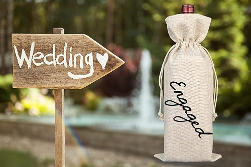 Miniatura 2 de Bolsa de vino de compromiso para ella, regalo de despedida de soltera, regalo de despedida de soltera