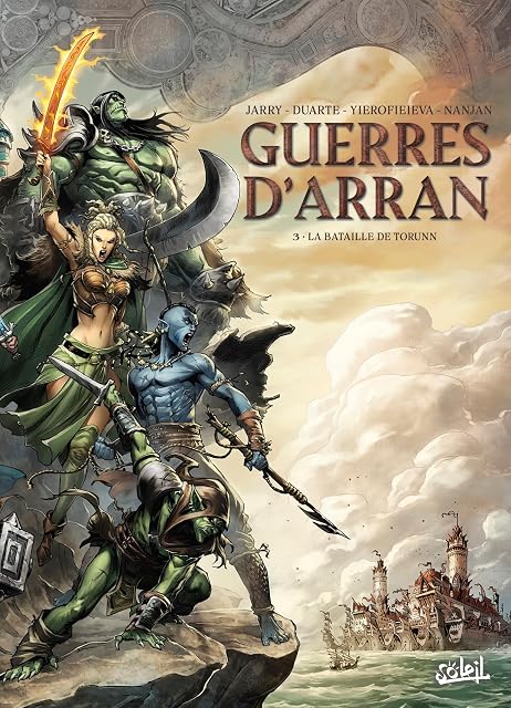 Portada de Guerres D Arran. Vol. 3. La Bataille de Torunn