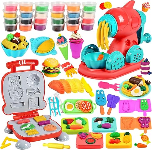 Miniatura 8 de CORPER TOYS Juego de masa de color para dentistas para niños de 4 a 8 años con kit dental de taladro y herramientas de relleno, juego de bricolaje