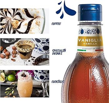 Amazon.com: Fabbri Flavoring Syrup, Vanilla, Made in Italy, 33.8