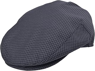 Bigalli Ivy Newsboy Cap 100% Polyester Casual Newsboy Hats for Men | Color Navy Size M | Boinas para Hombre | Flat Cap Baker Boy Cap Gatsby Hats | Hand Made in Ecuador