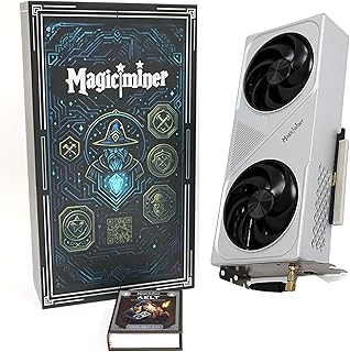 Bitcoin Magic BG02 Miner 7TH/s SHA-256 ASIC Bitcoin Miner, 150 W de baja potencia, RJ45 y WiFi, funcionamiento silencioso, adecuado para minería doméstica y oficina, sin fuente de alimentación, en