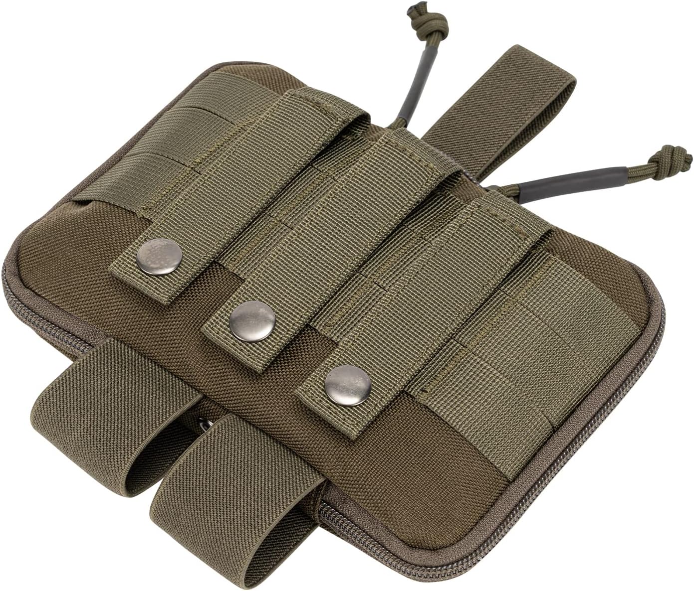 Medical Pouch for Tactical/Duty Belt MOLLE Vest/Pack EMT First Aid Pouch IFAK Utility Pouch Trauma Kit Organizer w/Tourniquet Holder - Image 3