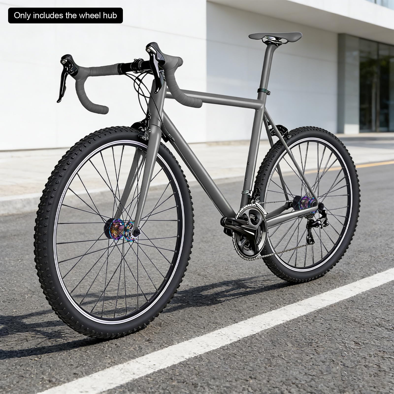Set di ruote per mountain bike da 27,5 pollici, cerchi in alluminio leggeri, doppio disco a sei fori, ruote per bicicletta a 32 fori, portata 200 kg, compatibile con gruppi di pignoni da 7 a 12