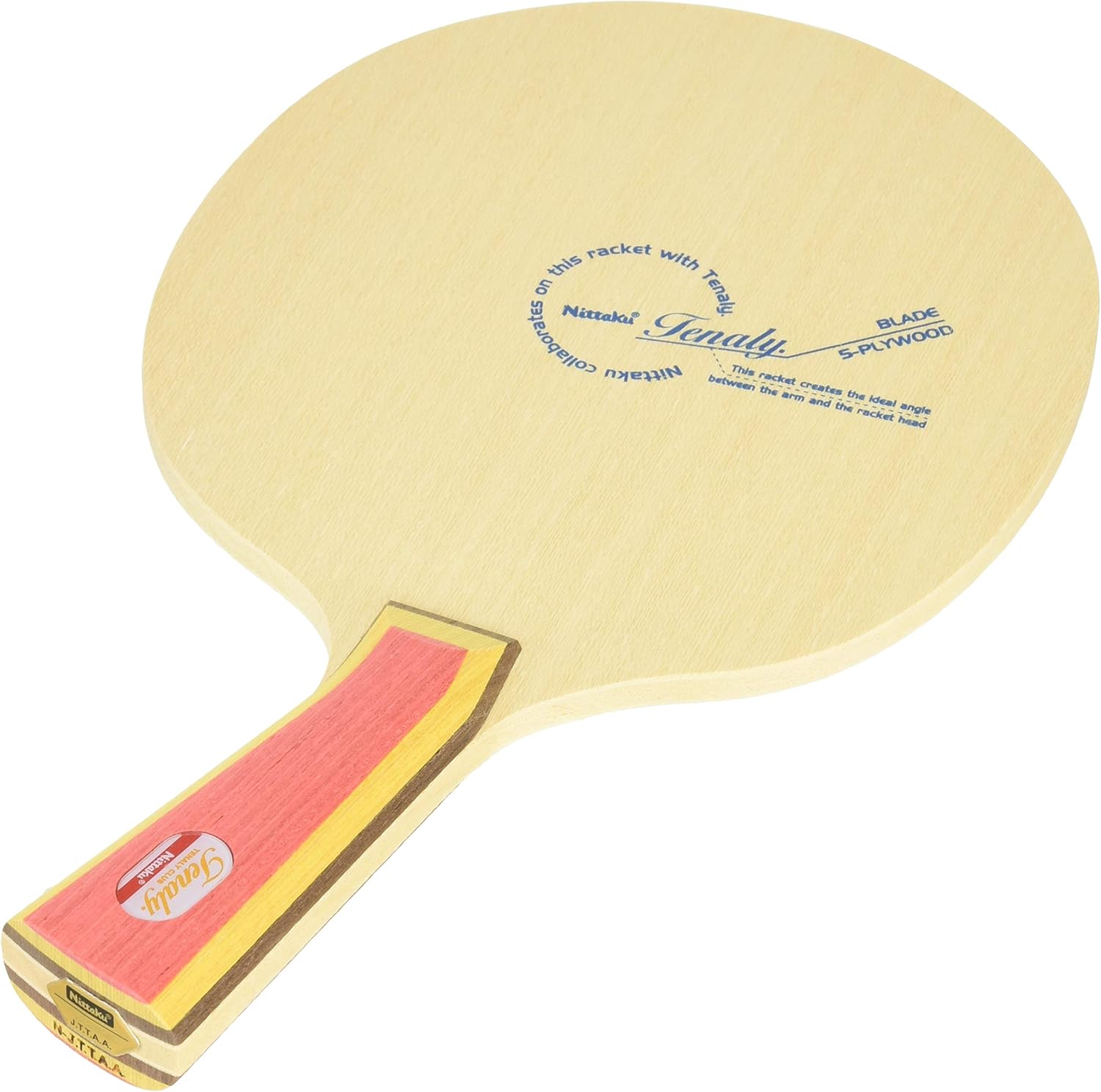 Nittaku NE-6782 Table Tennis Racket Tenary Original Shake Hand Attack 5 Piece Plywood