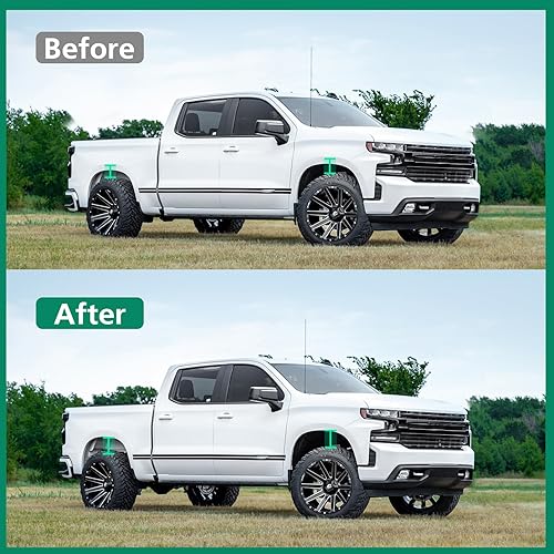 Miniatura 4 de SCITOO Kits de elevación de nivelación delantera y trasera de 3 pulgadas para GMC Sierra 1500 2007-2022, para Chevrolet Silverado 1500 2007-2022, 4